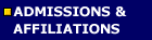 Admissions & Affiliations